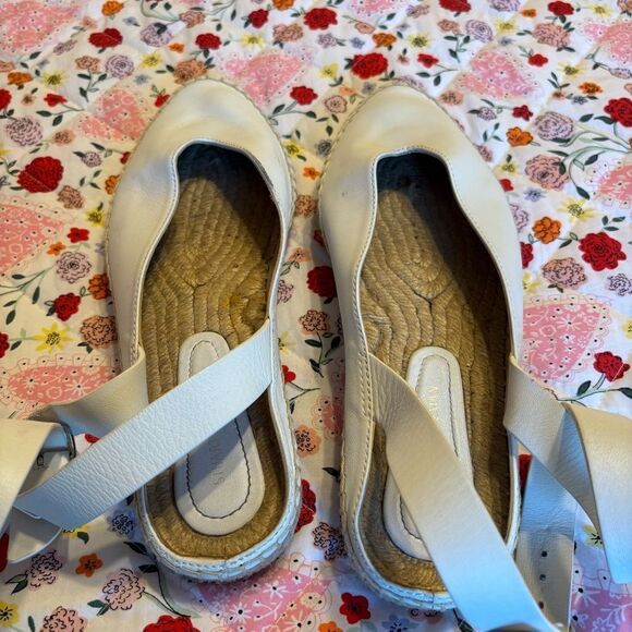 Stuart Weitzman ankle strap Espadrille Sandals - Picture 6 of 6